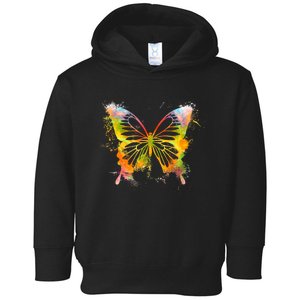 Colorful Cute Butterfly Butterflies Toddler Hoodie