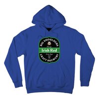 Chicago Craft Beer Irish Red Ale Logo Novelty Gift Hoodie