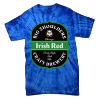 Chicago Craft Beer Irish Red Ale Logo Novelty Gift Tie-Dye T-Shirt