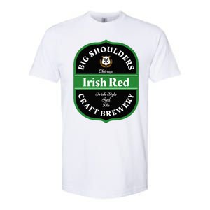 Chicago Craft Beer Irish Red Ale Logo Novelty Gift Softstyle CVC T-Shirt