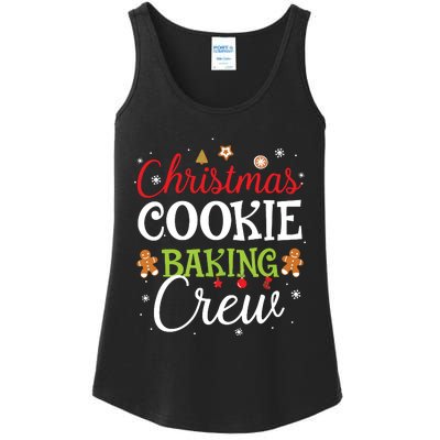 Christmas Cookie Baking Crew Funny Cookie Xmas Gifts Ladies Essential Tank