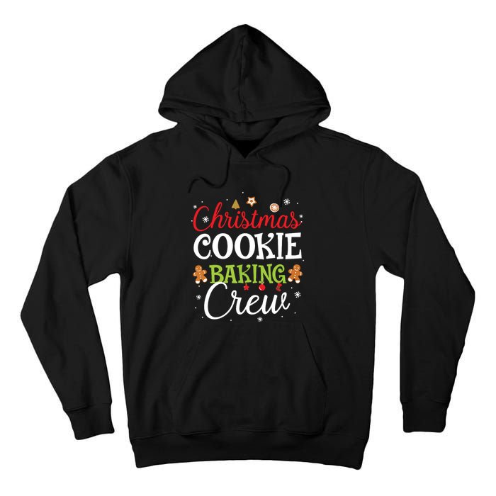 Christmas Cookie Baking Crew Funny Cookie Xmas Gifts Tall Hoodie