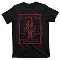 Crawfish Crew Breaux Bridge Retro Cajun Seafood T-Shirt