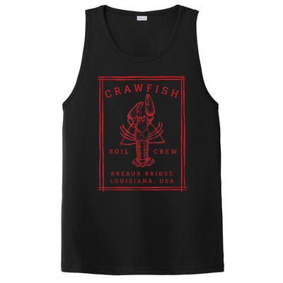 Crawfish Crew Breaux Bridge Retro Cajun Seafood PosiCharge Competitor Tank