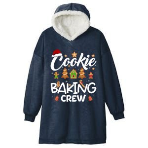 Christmas Cookie Baking Crew Family Christmas Matching Gift Hooded Wearable Blanket