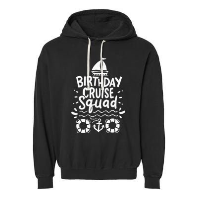 Cruising Cruise Birthday Party Garment-Dyed Fleece Hoodie