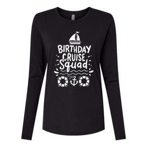 Cruising Cruise Birthday Party Womens Cotton Relaxed Long Sleeve T-Shirt