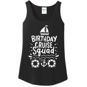 Cruising Cruise Birthday Party Ladies Essential Tank