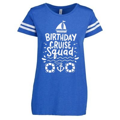 Cruising Cruise Birthday Party Enza Ladies Jersey Football T-Shirt