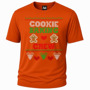 Christmas Cookie Baking Crew Funny Family Baking Cookies Cool Gift Cooling Performance Crew T-Shirt