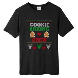 Christmas Cookie Baking Crew Funny Family Baking Cookies Cool Gift Tall Fusion ChromaSoft Performance T-Shirt