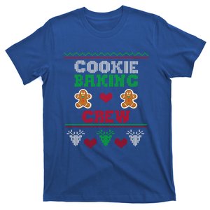 Christmas Cookie Baking Crew Funny Family Baking Cookies Cool Gift T-Shirt