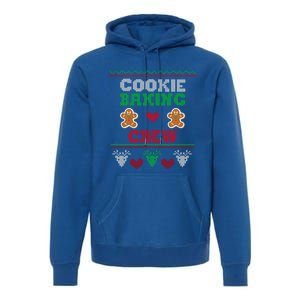 Christmas Cookie Baking Crew Funny Family Baking Cookies Cool Gift Premium Hoodie