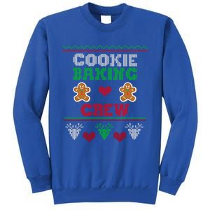 Christmas Cookie Baking Crew Funny Family Baking Cookies Cool Gift Tall Sweatshirt