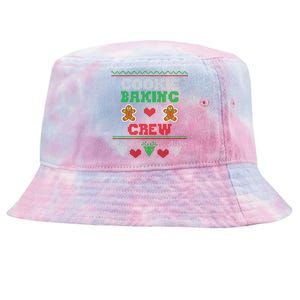 Christmas Cookie Baking Crew Funny Family Baking Cookies Cool Gift Tie-Dyed Bucket Hat