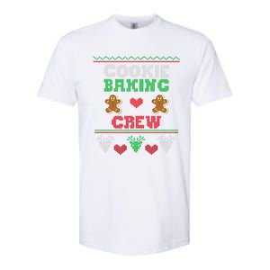 Christmas Cookie Baking Crew Funny Family Baking Cookies Cool Gift Softstyle CVC T-Shirt