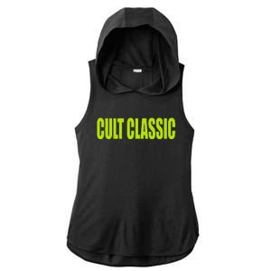 Cult Classic Brat Hyperpop Ladies PosiCharge Tri-Blend Wicking Draft Hoodie Tank