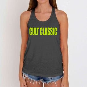 Cult Classic Brat Hyperpop Women's Knotted Racerback Tank