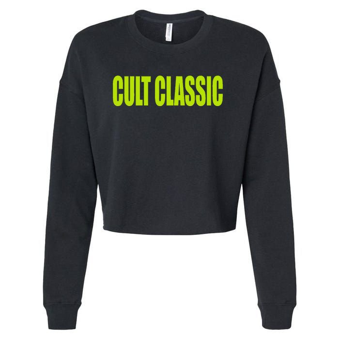 Cult Classic Brat Hyperpop Cropped Pullover Crew