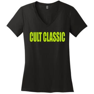 Cult Classic Brat Hyperpop Women's V-Neck T-Shirt