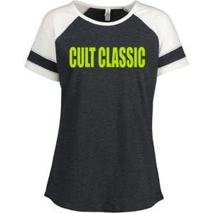 Cult Classic Brat Hyperpop Enza Ladies Jersey Colorblock Tee