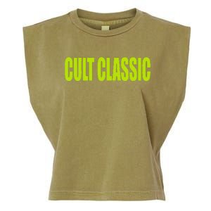 Cult Classic Brat Hyperpop Garment-Dyed Women's Muscle Tee