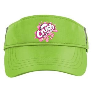 Crush Cancer Breast Cancer Awareness Adult Drive Performance Visor