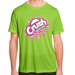 Crush Cancer Breast Cancer Awareness Adult ChromaSoft Performance T-Shirt