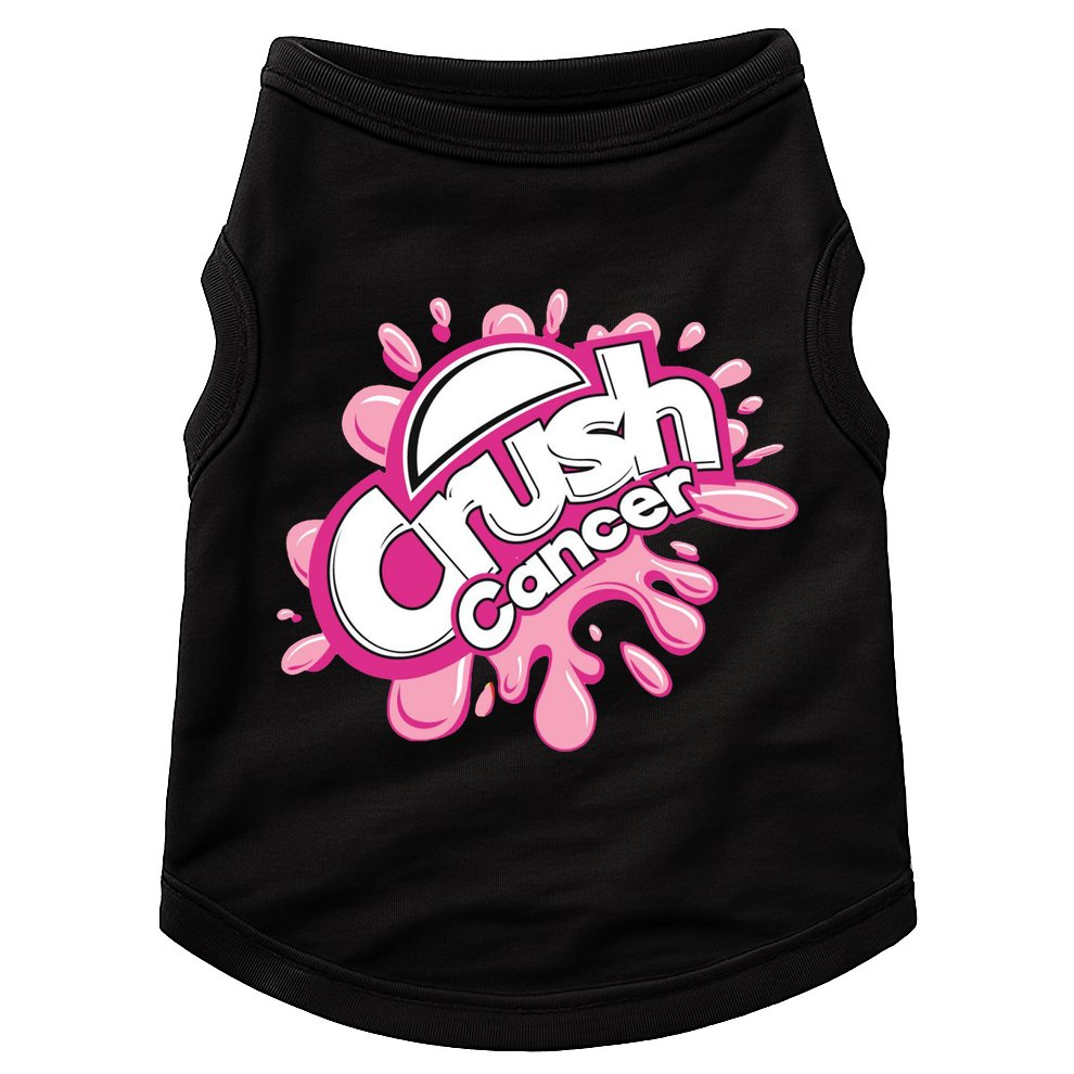 Crush Cancer Breast Cancer Awareness Doggie Tank