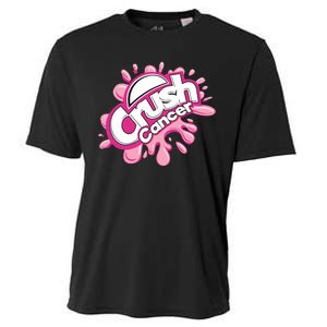 Crush Cancer Breast Cancer Awareness Cooling Performance Crew T-Shirt