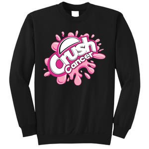 Crush Cancer Breast Cancer Awareness Sweatshirt