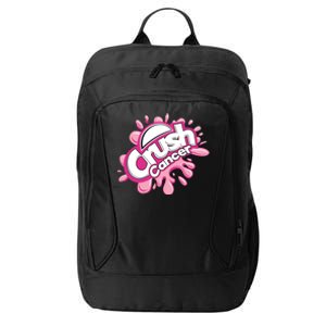 Crush Cancer Breast Cancer Awareness City Backpack