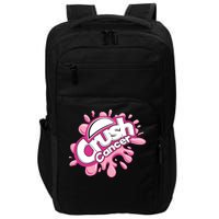 Crush Cancer Breast Cancer Awareness Impact Tech Backpack