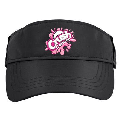 Crush Cancer Breast Cancer Awareness Adult Drive Performance Visor