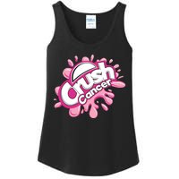 Crush Cancer Breast Cancer Awareness Ladies Essential Tank