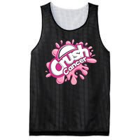 Crush Cancer Breast Cancer Awareness Mesh Reversible Basketball Jersey Tank