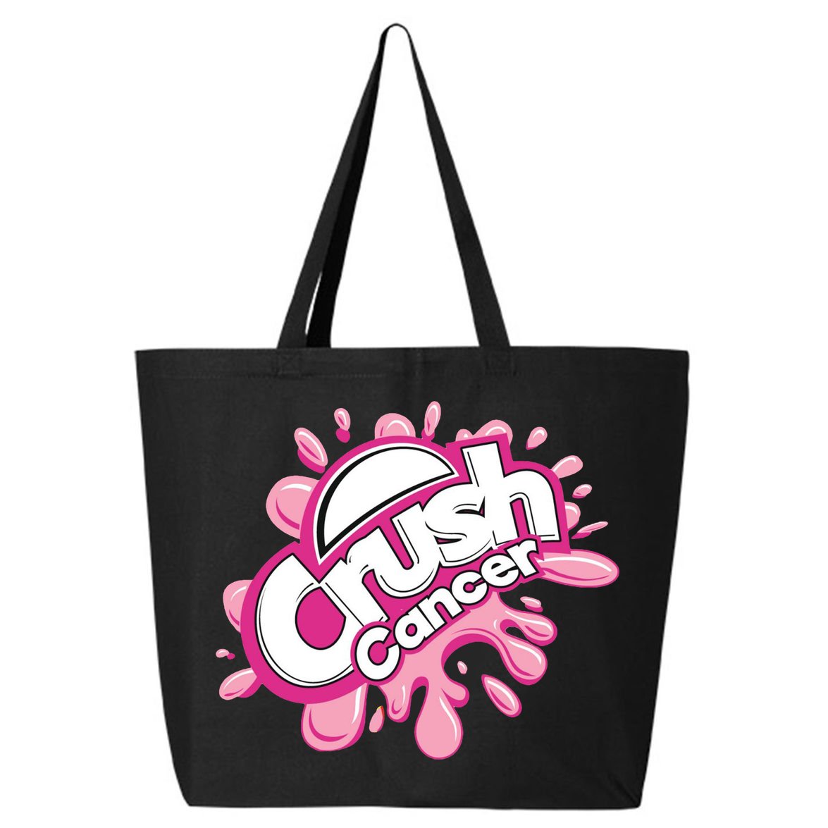 Crush Cancer Breast Cancer Awareness 25L Jumbo Tote