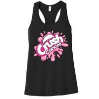 Crush Cancer Breast Cancer Awareness Women's Racerback Tank