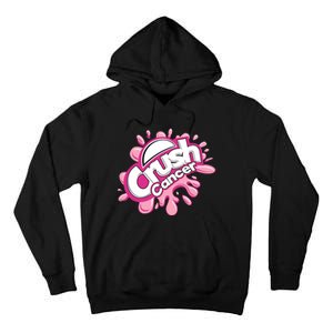 Crush Cancer Breast Cancer Awareness Tall Hoodie