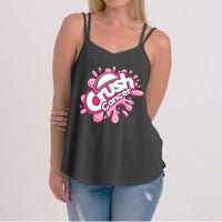 Crush Cancer Breast Cancer Awareness Women's Strappy Tank