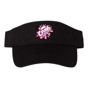 Crush Cancer Breast Cancer Awareness Valucap Bio-Washed Visor