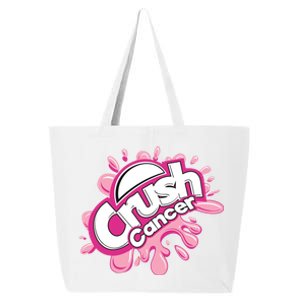 Crush Cancer Breast Cancer Awareness 25L Jumbo Tote