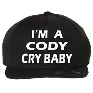 Cody Cry Baby Rhodes Cry Baby Wrestling Wool Snapback Cap