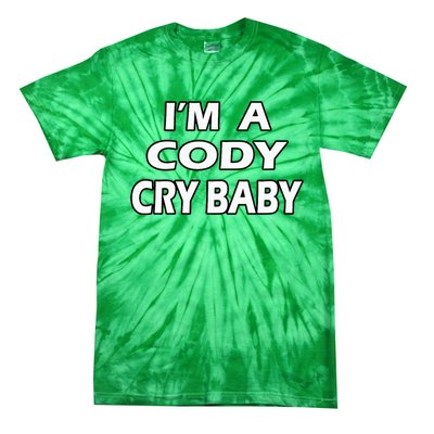 Cody Cry Baby Rhodes Cry Baby Wrestling Tie-Dye T-Shirt