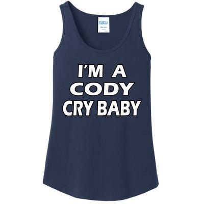 Cody Cry Baby Rhodes Cry Baby Wrestling Ladies Essential Tank