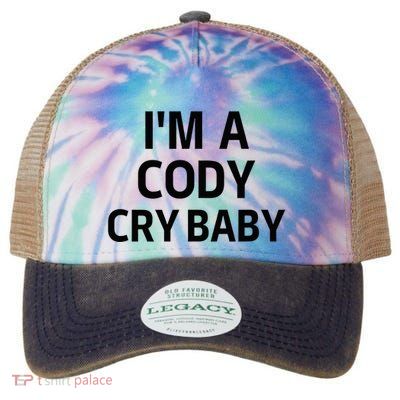 Cody Cry Baby Rhodes Cry Baby Wrestling Legacy Tie Dye Trucker Hat