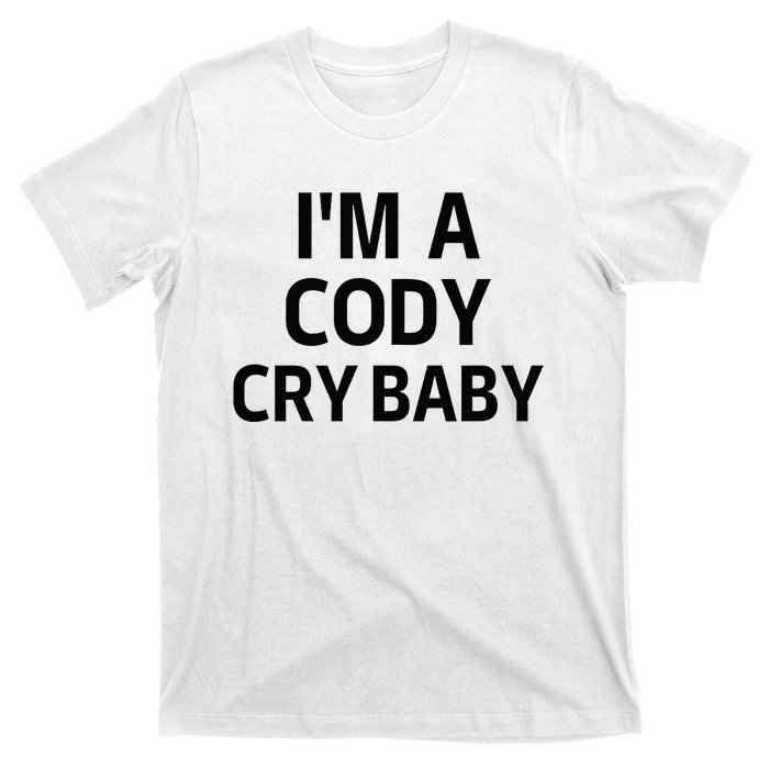 Cody Cry Baby Rhodes Cry Baby Wrestling T-Shirt