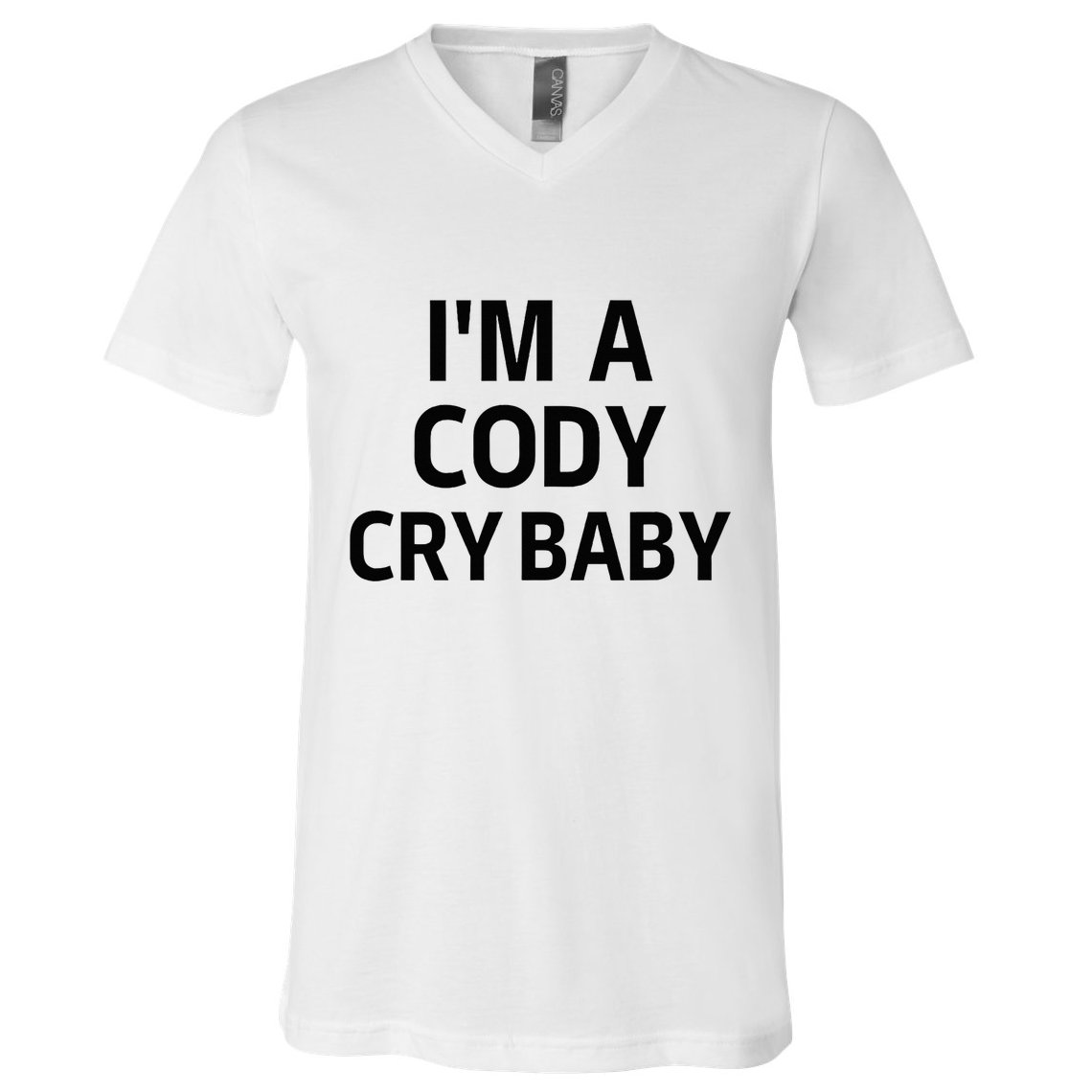 Cody Cry Baby Rhodes Cry Baby Wrestling V-Neck T-Shirt