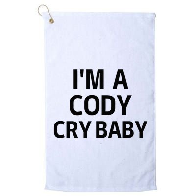 Cody Cry Baby Rhodes Cry Baby Wrestling Golf Towel