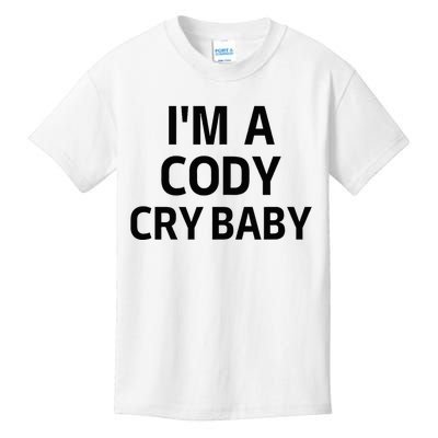 Cody Cry Baby Rhodes Cry Baby Wrestling Kids T-Shirt